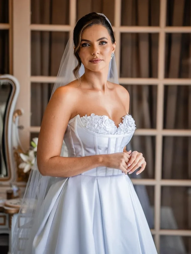 Mais algumas fotinhos dessa noiva maravilhosa🤍